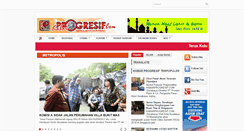 Desktop Screenshot of kabarprogresif.com